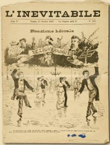 “L’Inevitabile”. Anno V, N°153, 17 ottobre 1883 [Trieste] – Museo Sveviano
